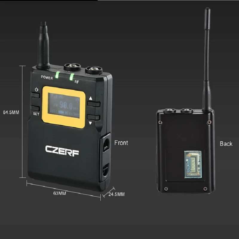 76-108MHz TF Card Bluetooth MP3 Microphone Transmitter FM