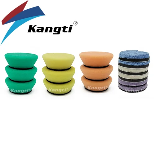 Imagen 2 del producto Tablero de esponja de pulido de alta calidad de 1 pulgada y 2 pulgadas, grueso, medio y fino, adecuado para máquina de pulido RO/DA