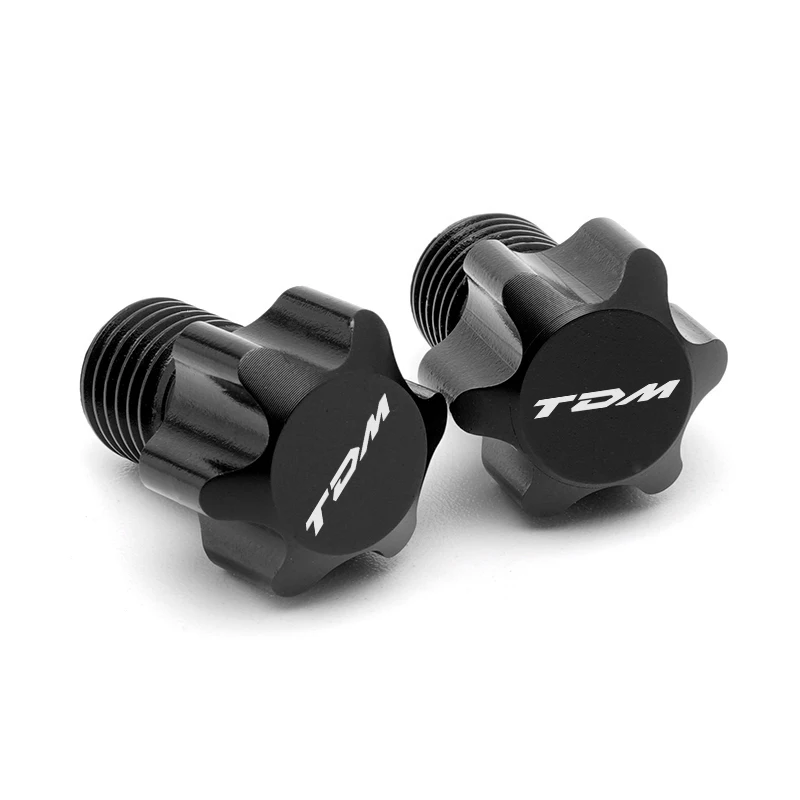New Mototcycle M10*1.25 Mirror Hole Plug Screw For YAMAHA TDM850 TDM900 TDM 850 900 All Years CNC Accessories Mirror Hole Screw