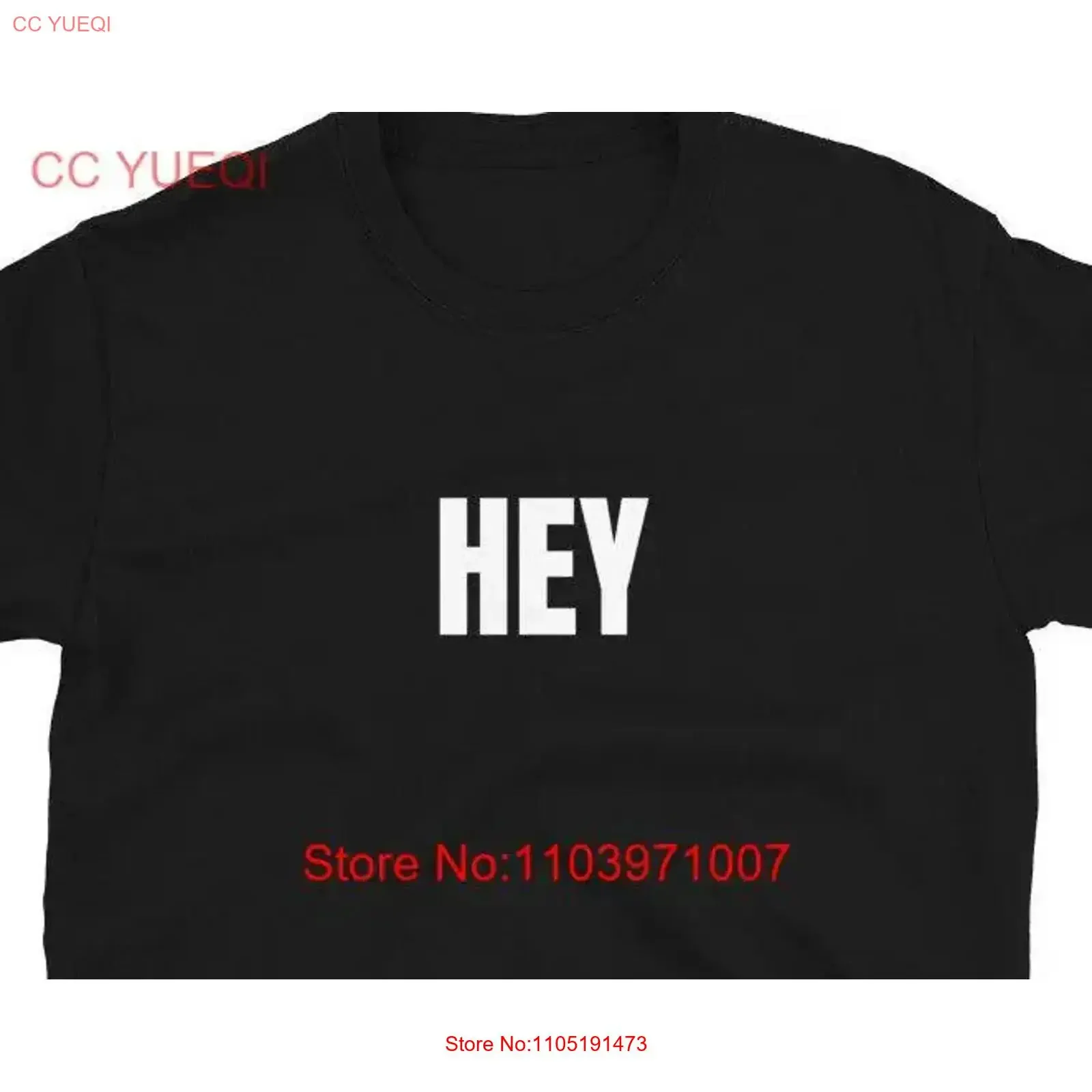 

HEY Funny Greetings and Introduction Humor generational friend quote T Shirt vintage Washed Unisex Stretched graphic