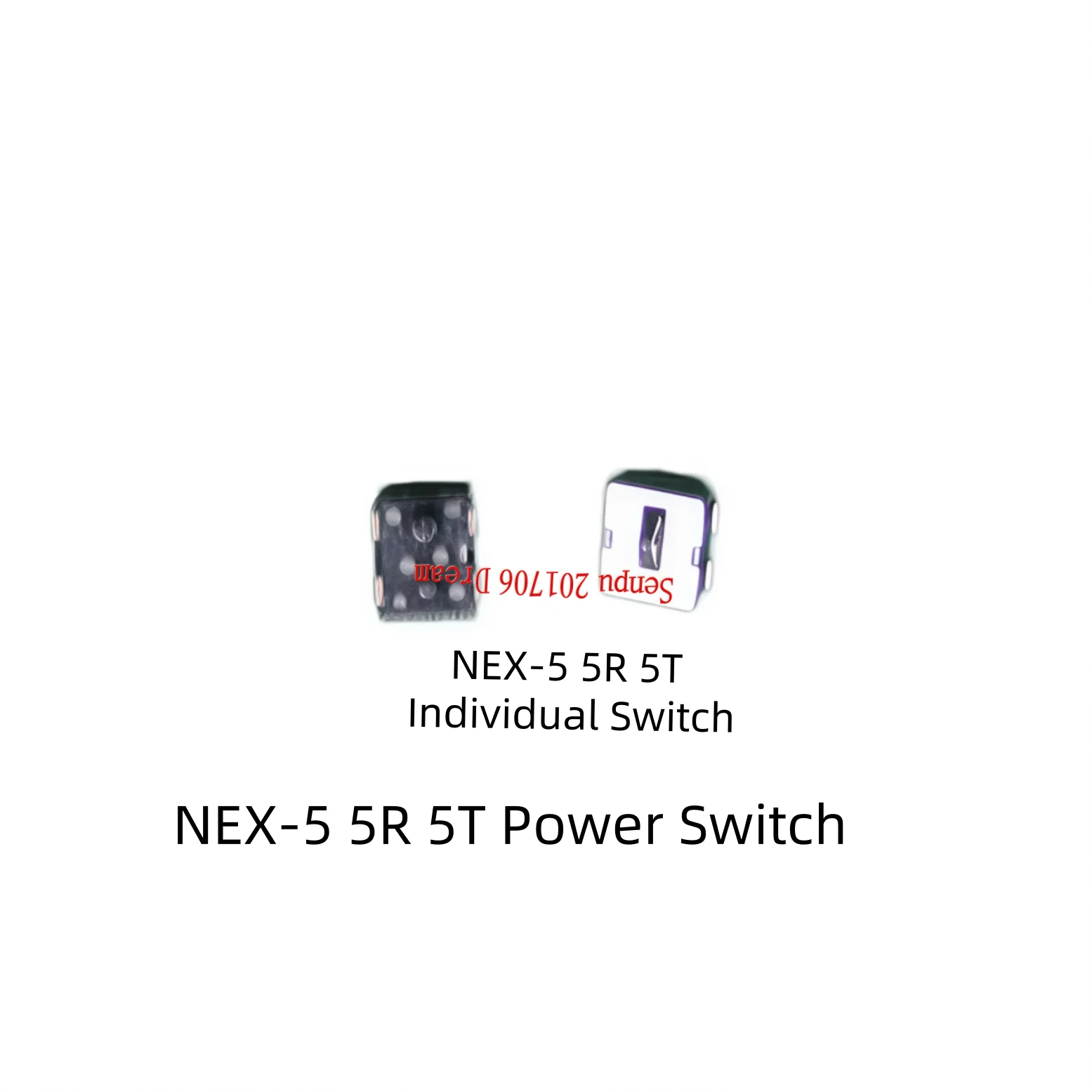 For Sony NEX5 NEX-5 NEX5R NEX5T Digital Camera Power On Off Switch Button Replacement Repair Spare Parts