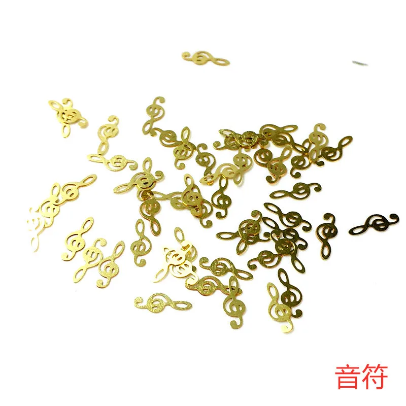 

3 Boxes Epoxy Filler Metal Supplies Filling Diy Accessories Resin Fillers Crafts Jewelry Making Charm Music Notes