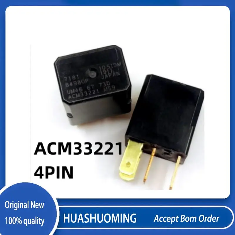 

NEW 2PCS-5PCS/LoT CM1AF-R-12V ACM33221 4PIN