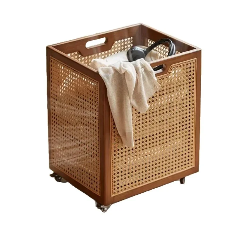 household dirty clothes basket, clothes storage plush doll storage basket, high value light luxury laundry basket