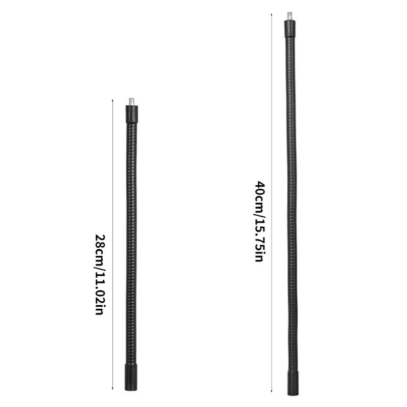 28cm/40cm Versatile Live Broadcasting Extension Tube Standard 1/4in Screw Port
