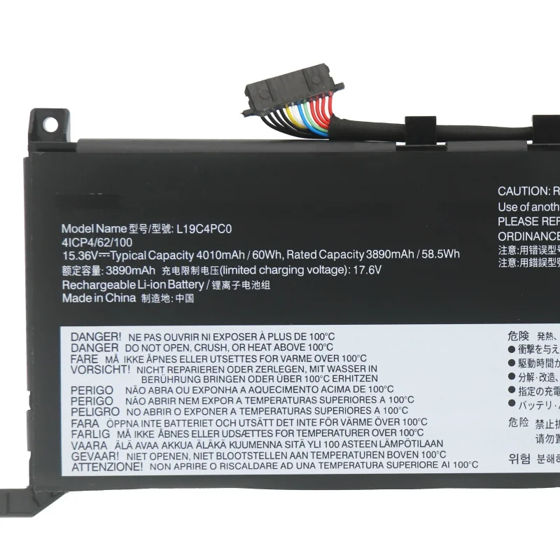 SZTWDONE L19C4PC0 Lenovo Rescuer Y7000 R7000 2020 L19M4PC0 15.36V 60WH