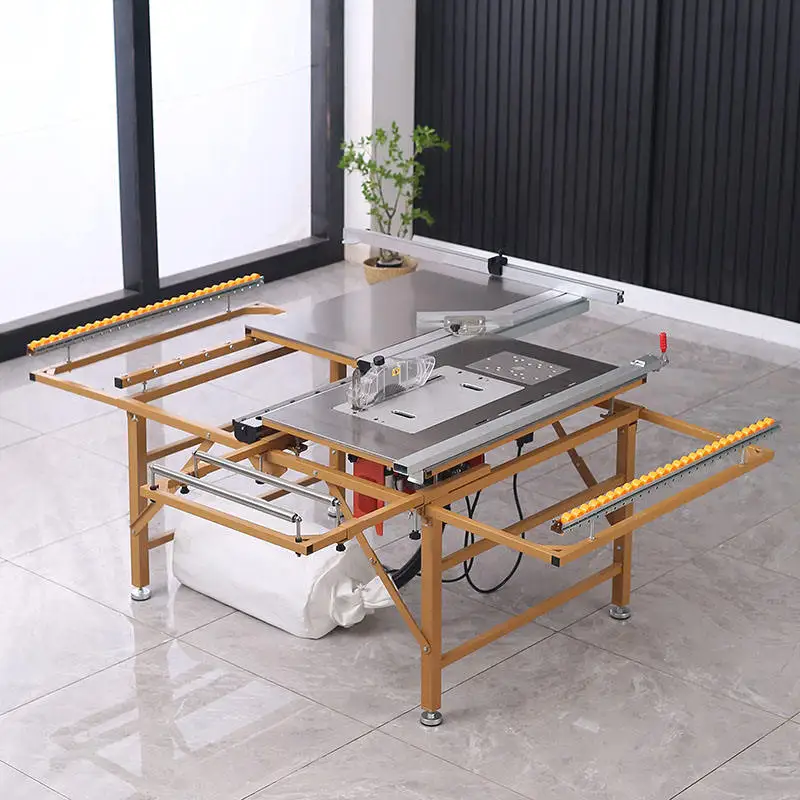 

China Small Folding Precision Panel Saw Wholesale Portable Wood Sliding Table Saw Machine