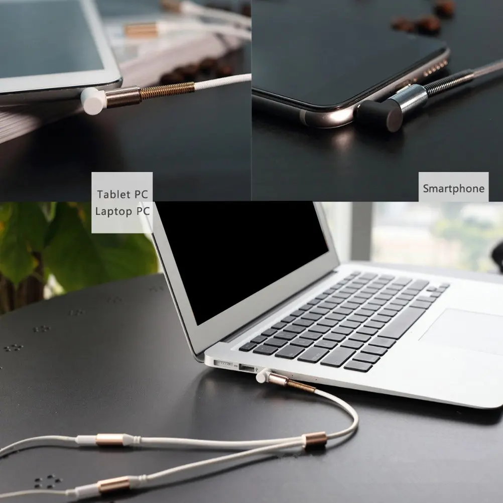 Dual 3.5Mm Male To …