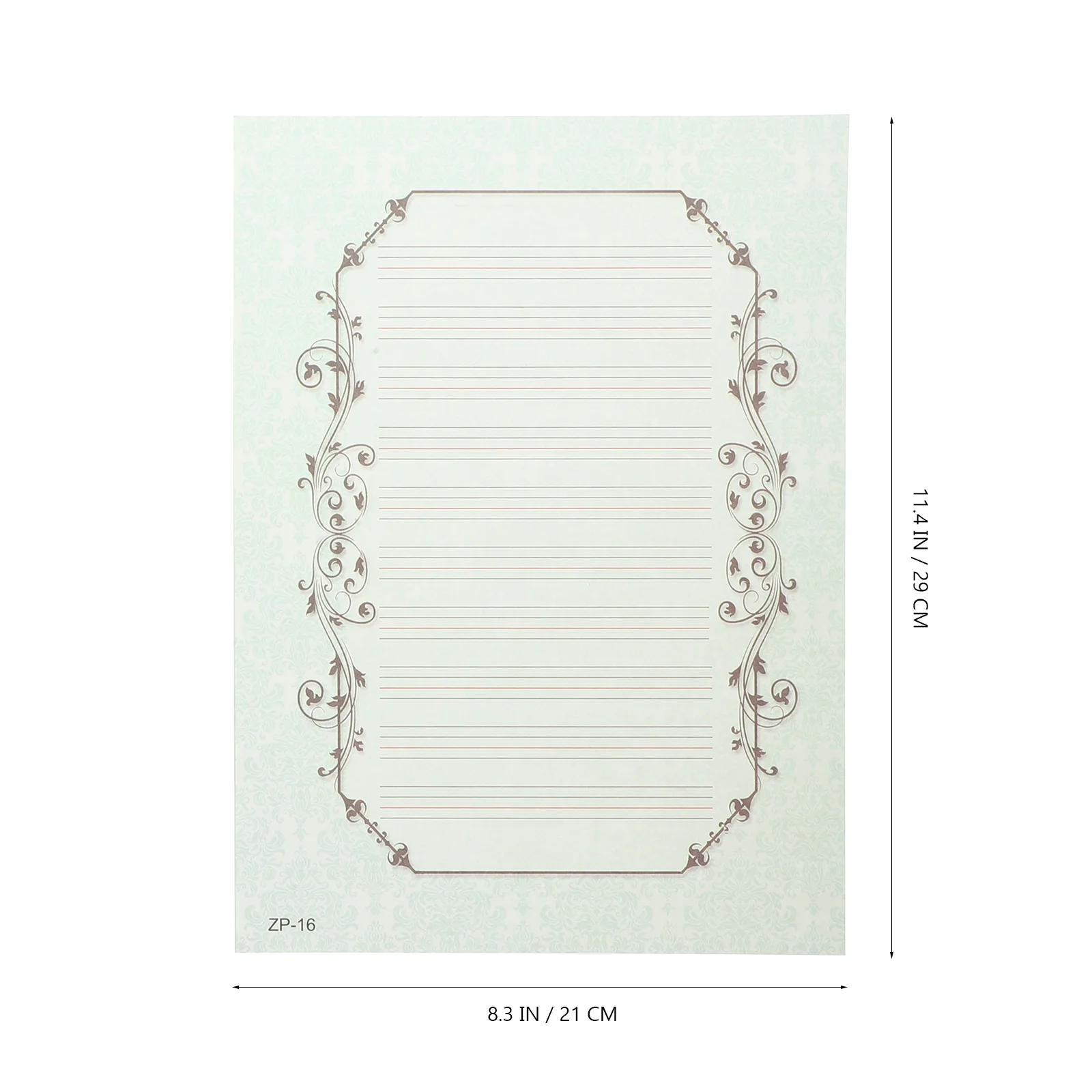 32 ورقة من ورق الكتابة بالخط الإنجليزي سميك ناعم ورقيق بدون رائحة متعدد الوظائف متعدد الاستخدامات يدوم طويلاً للمبتدئين #5