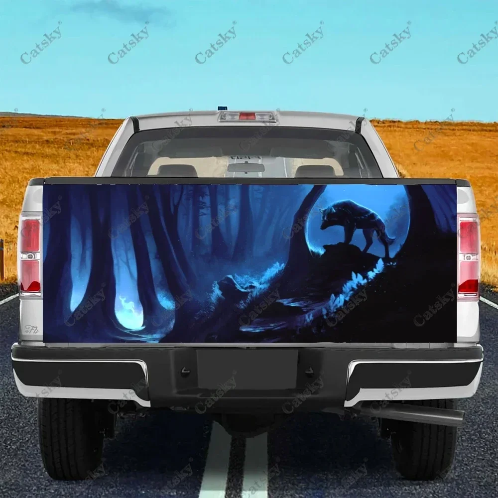 

animal wolf ferocious Car stickers, truck rear decoration, painting, car modification stickers, car accessories, rear decals