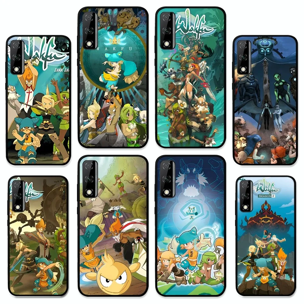 Game W-Wakfu Phone Case For Huawei Y9 6 7 5 Prime Enjoy 7s 7 8 Plus 7a 9e 9plus 8E Lite Psmart Shell