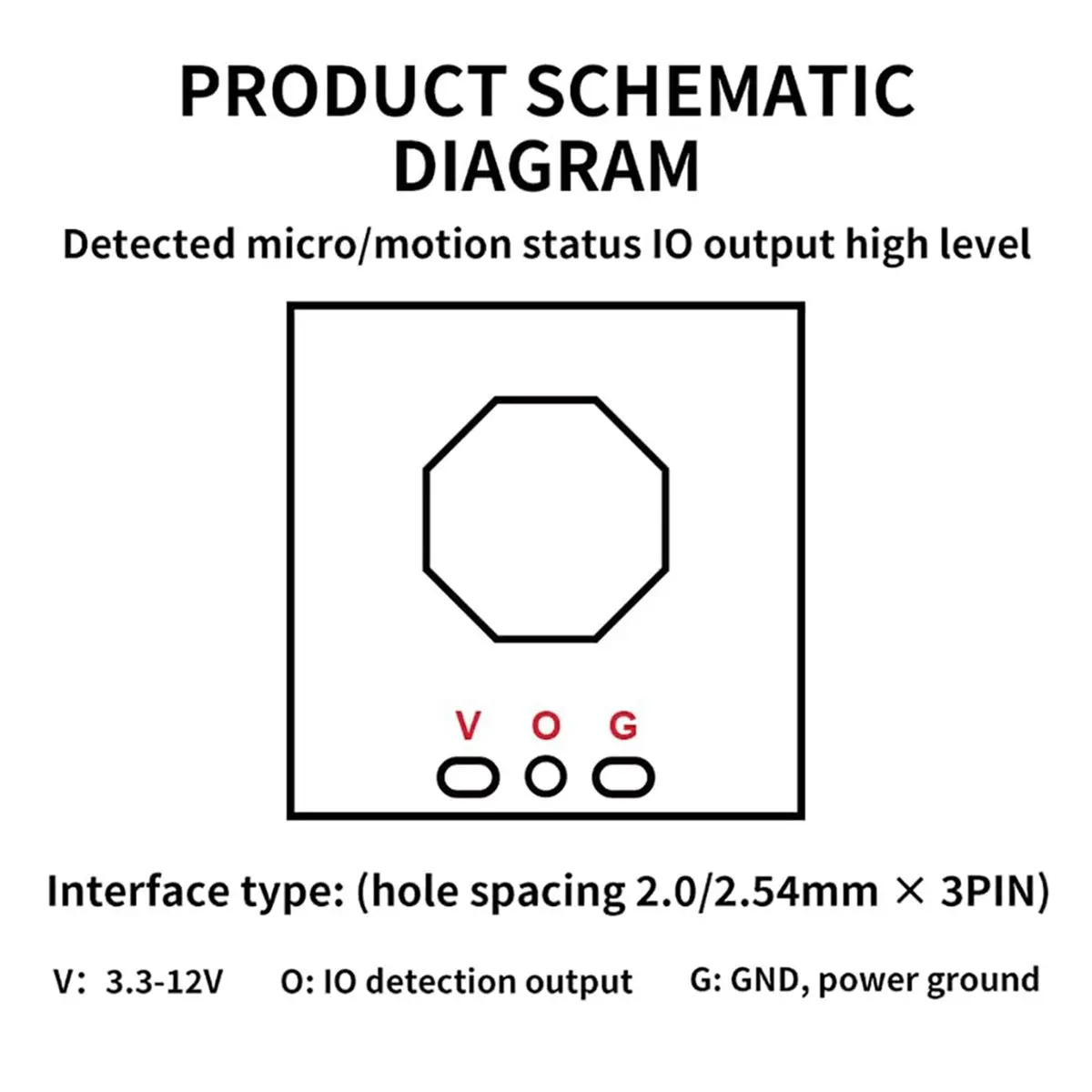 A56K HLK-LD1020 10g Micro Motion Intelligent Module Low Power Radar Sensor with Pin 5Pcs