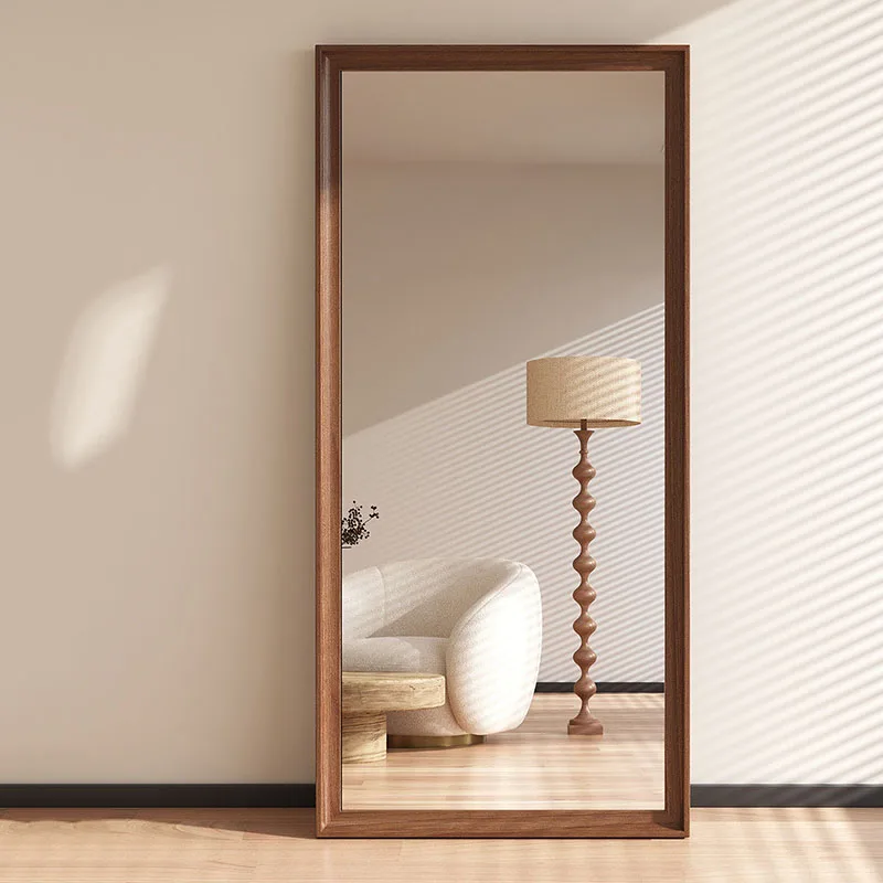 Square Luxury Mirror Floor Long Accessories Aesthetic Standing Vintage Mirror Living Room Decoration Spiegels Home Products