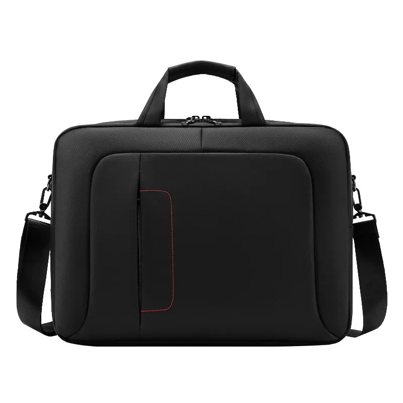 2023 New Men\'s Business Briefcase Multifunctional Waterproof Slanting Cross Shoulder Handbag 17Inch Laptop Bag Travel