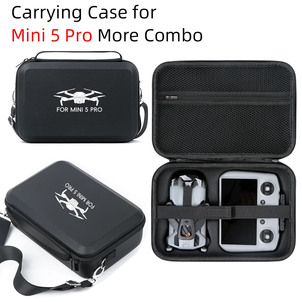 حقيبة تخزين الكتف لـ DJI Mini 5 Pro حقيبة حمل بطارية تحكم عن بعد بدون طيار حقيبة يد للجسم لملحقات DJI RC 2 #1