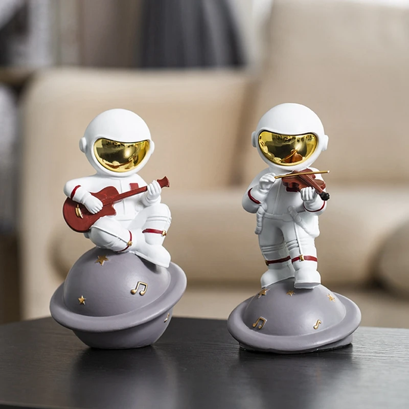 Astronaut Figurine Desk Office Accessories For Room Desk Accessory Bedroom Garden Astronaut Desk Home Decoration