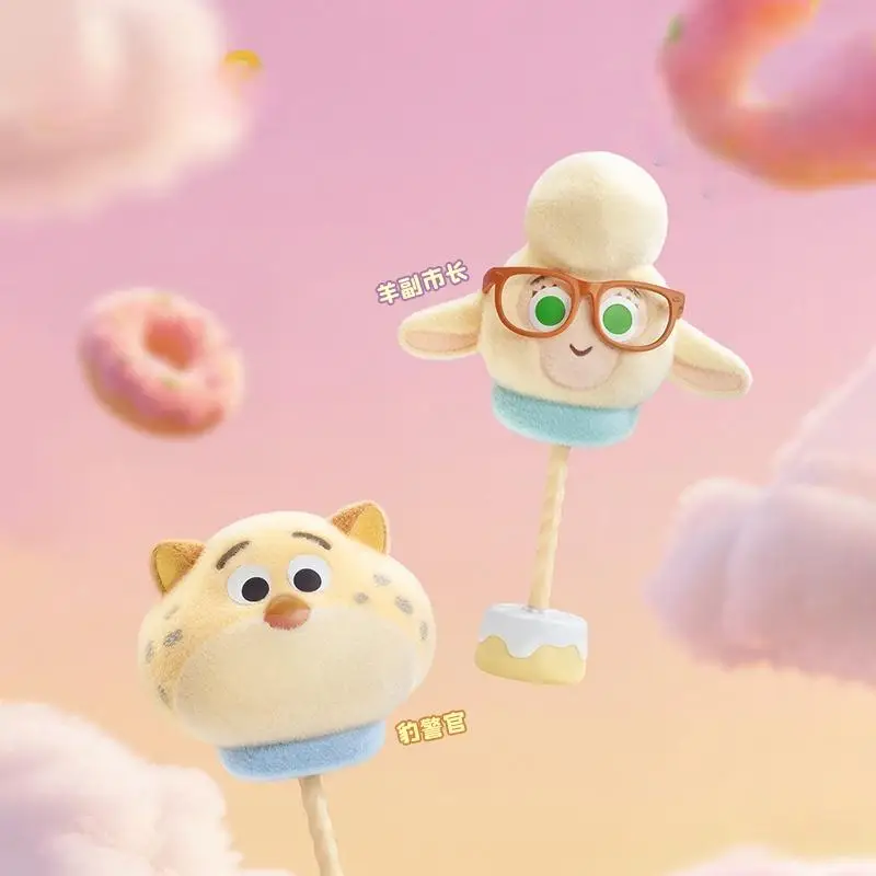 حقيقية Zootopia يتدفقون سلسلة الخطمي صندوق أعمى تحصيل التماثيل سطح المكتب الحلي صندوق مفاجأة غامضة