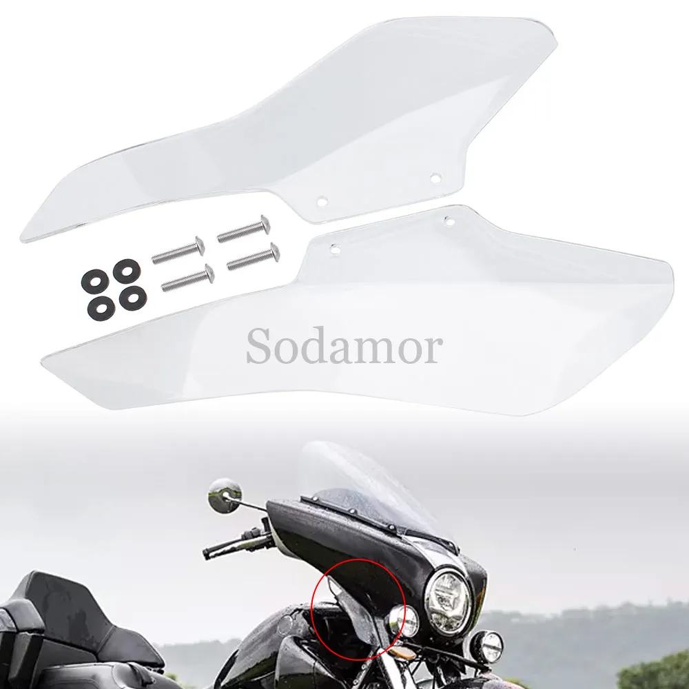 For BMW R 18 B R18B Bagger R18 Transcontinental 2021 2022 2023 2024 Motorcycle Wind Deflector Leg Protector Side Fairing Windshi