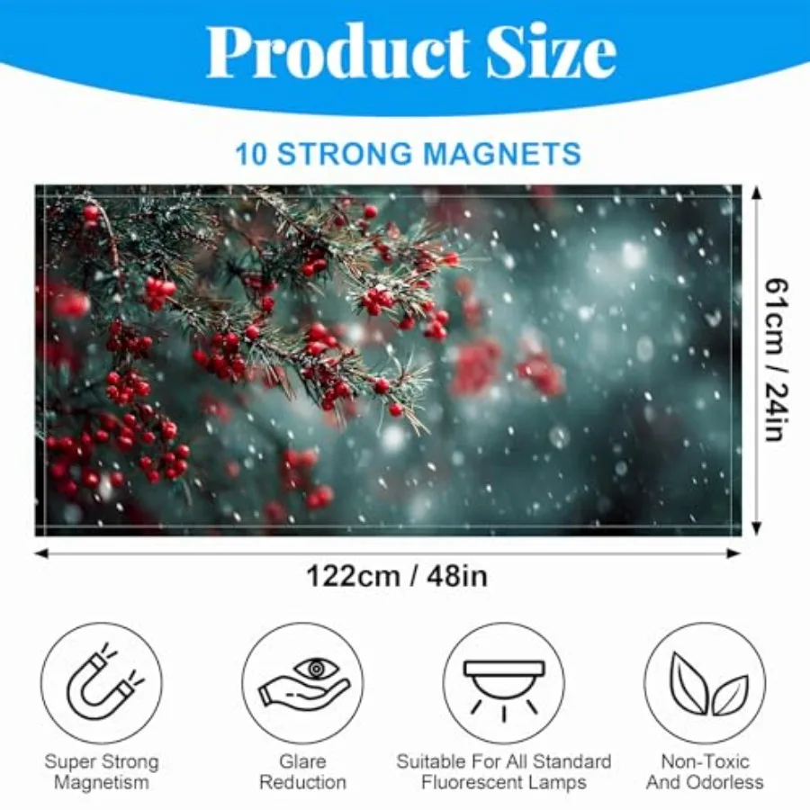 Pack Fluorescent Light Covers- x Feet Magnetic Ceiling Light Cover Room Supplies