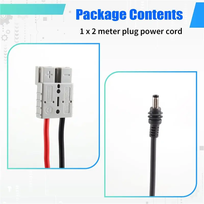 CHCH For Anderson Plug Waterproof Extension Cord For Starlink Mini Connetor For Anderson Plug