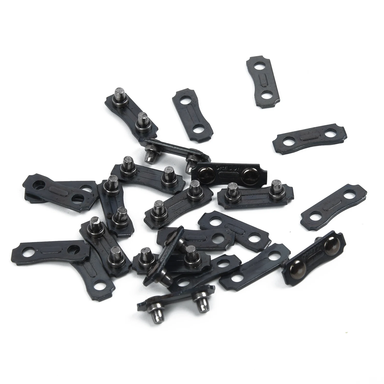 Imagem -04 - Motosserra Chain Repair Links Kit Peças de Serra Elétrica Acessórios de Substituição 325 404lp Kit de Ferramentas Pitch 10 Sets