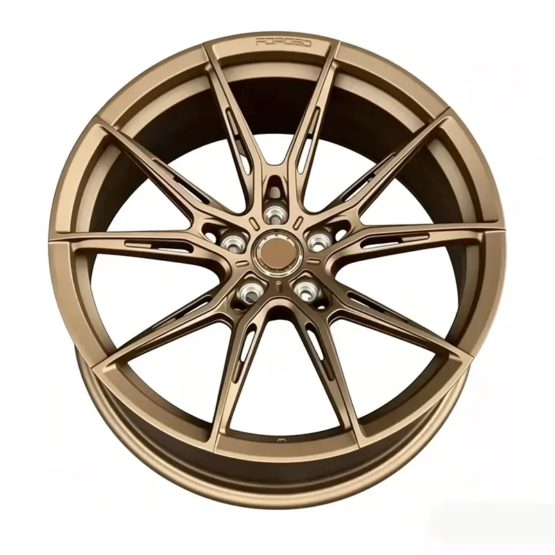 i Forged Deep Concave Dark Gold Multi Spoke Alloy Wheels 19x9.5 20x10.5 for for M2 M3 M4 G30 F32
