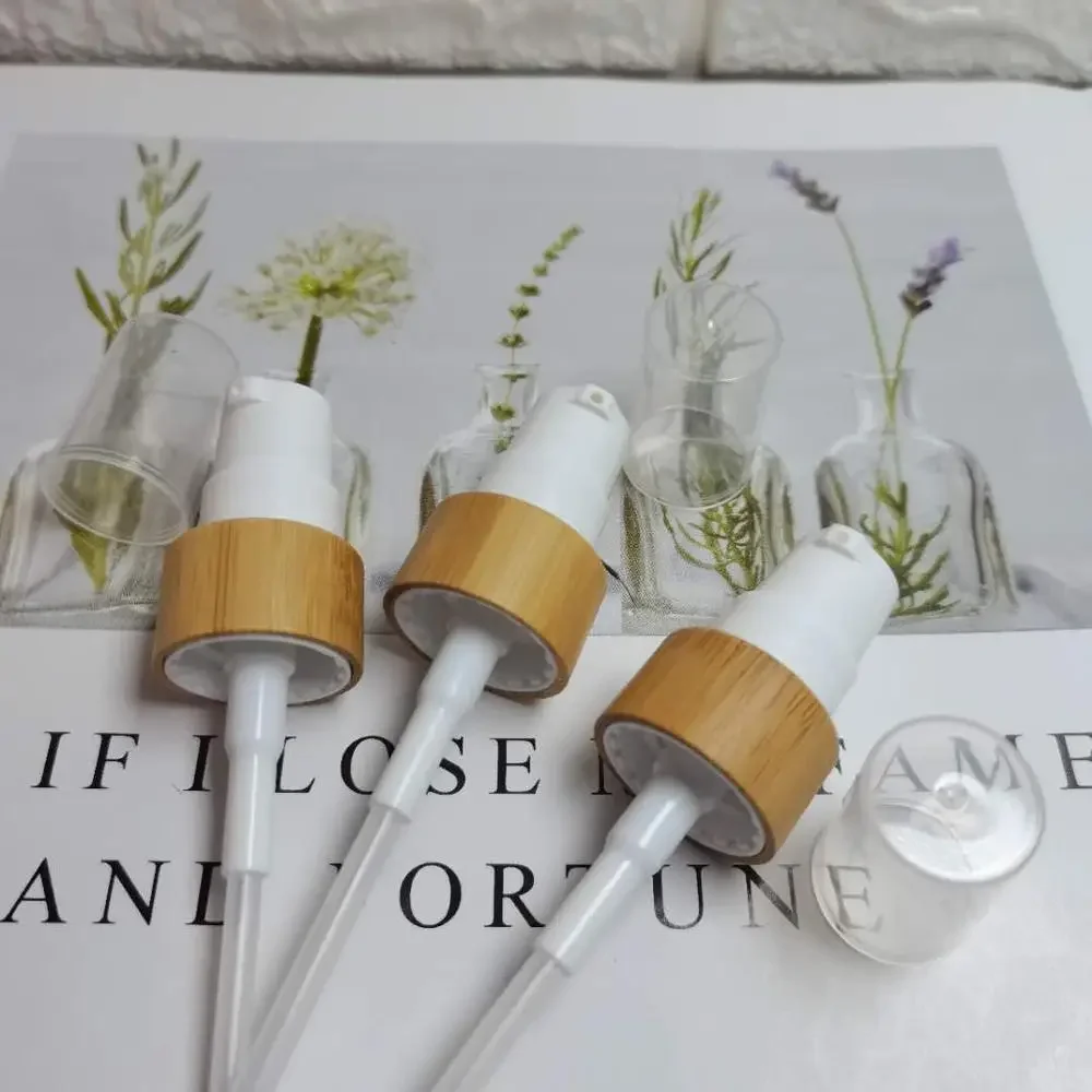 

WHolesale popular Bamboo and wood products cosmetic packaging bottle cap bamboo wooden disc cap for shampoo soap lotion bottle