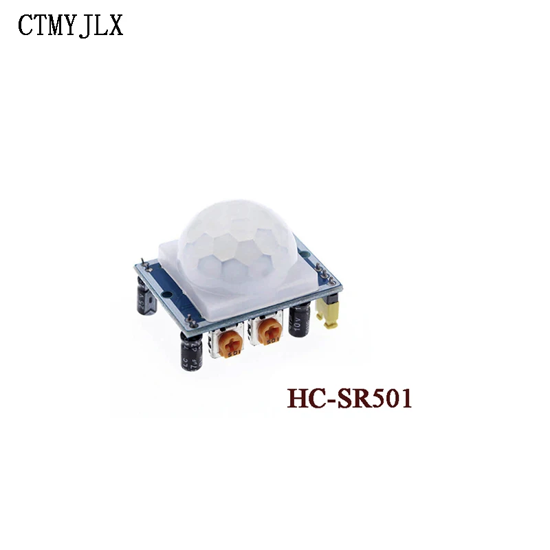 5pcs Mini Infrared PIR Motion Sensor HC-SR501 HC-SR505 MH-SR602 Adjust PIR Human Sensor Detector Module Bracket For Arduino