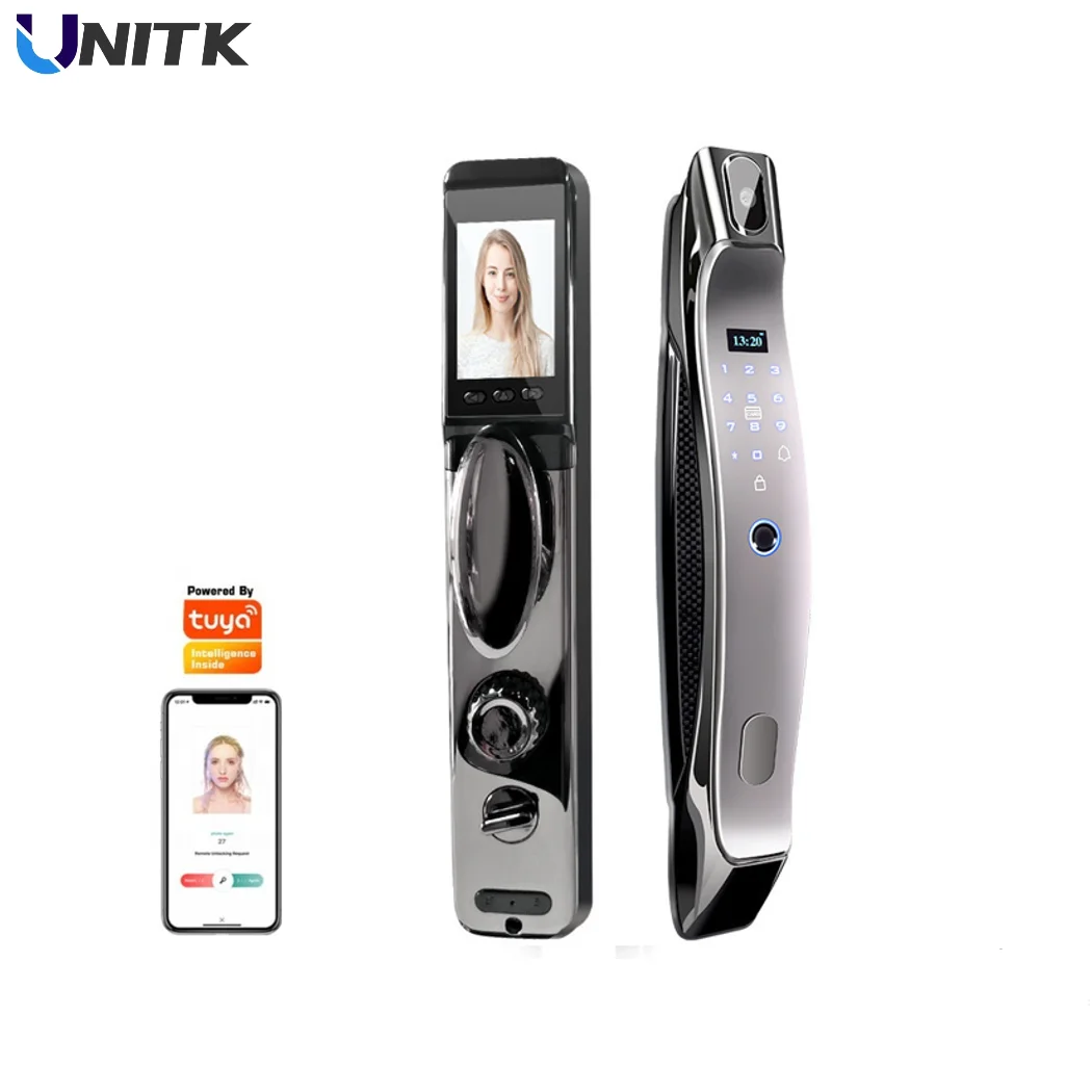 

Residential Outdoor Water Proof Tuya Wifi Smart Lock Remote Unlocking Door Lock