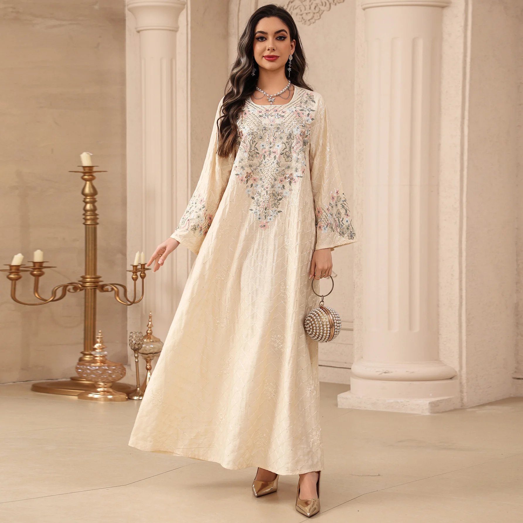 Sukienki damskie na Eid Abaja  – Embroidery Arabic recenzja i cena