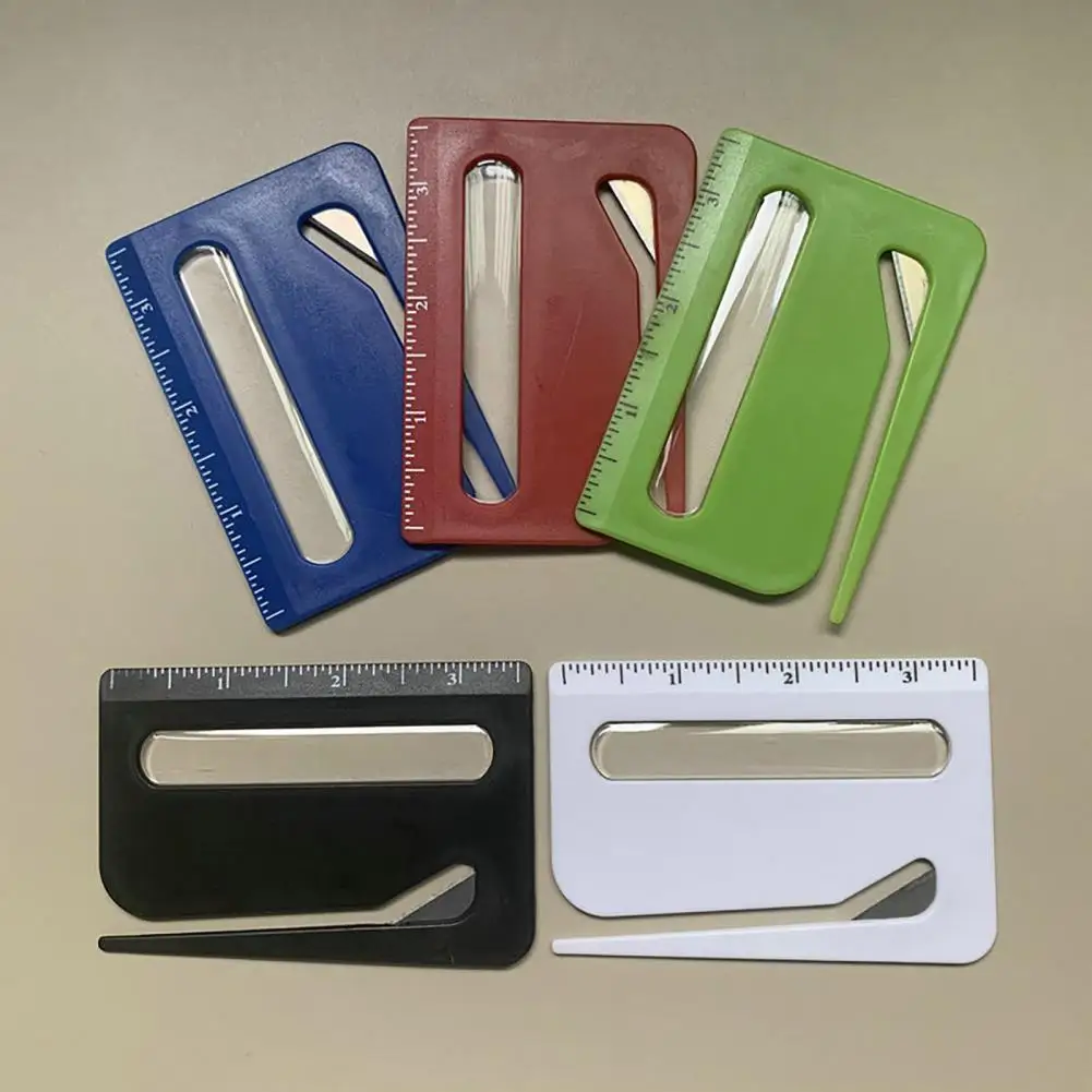 Letter Opener with Magnifying Glass Ergonomic Envelope Opener Set with Glass Ruler Precise Cutting Technology Mail