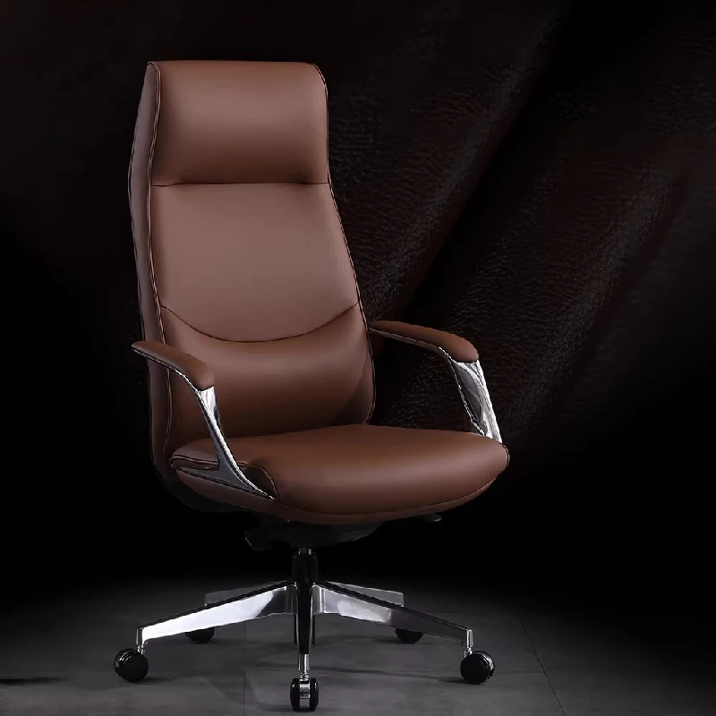 

Computer Ergonomic Office Chair Swivel Dinning Study Leather Office Chair Armchair Recliner Chaise De Bureaux Home Furniture