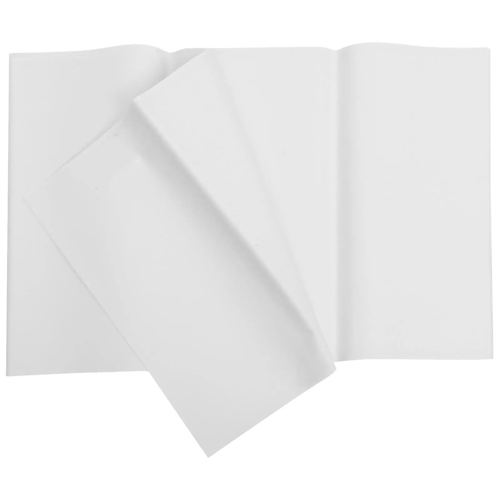 

100 Sheets Rectangle Lens Cardstock Paper for Calligraphy Drawing Writing Blank Raw Rice Thick Tracing Scrapbooking DIY Crafts