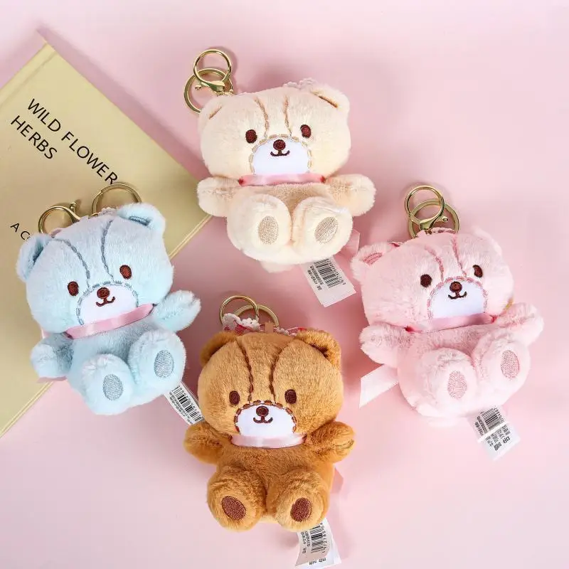 10 cm Anime Cartoon Trio Tiny Chum Pluszowe Zabawki Y2K Fashion Nowa Mini Pluszowa Lalka Zawieszka Plecak Brelok Prezent dla Dziewczynek