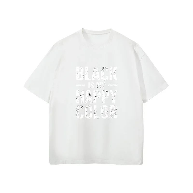 Letter T shirt for Men Summer O-Neck Short Sleeve Soft Oversized Tee Shirts Women New Design Clothing T shirt Tops image 3
