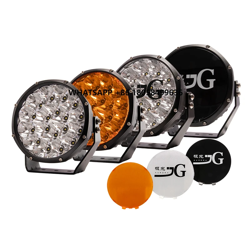 

2023 Aurora 7 Inch Thar Led Driving Light 4x4 Offroad trd Accessories Led Light Car Light with Cover