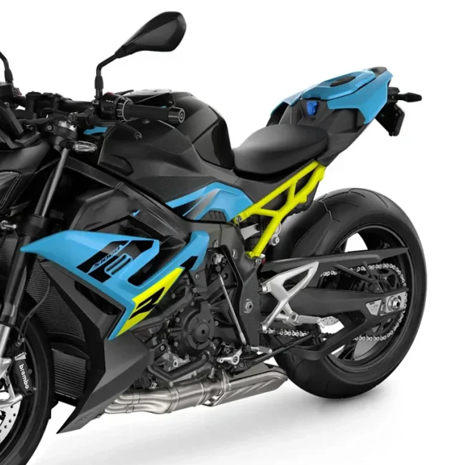 For BMW S1000R 2021-2025 Motorcycle Accessories Rear Passenger Seat Cover Fairing Hump Single Seat Shell Tail Back Covers 2