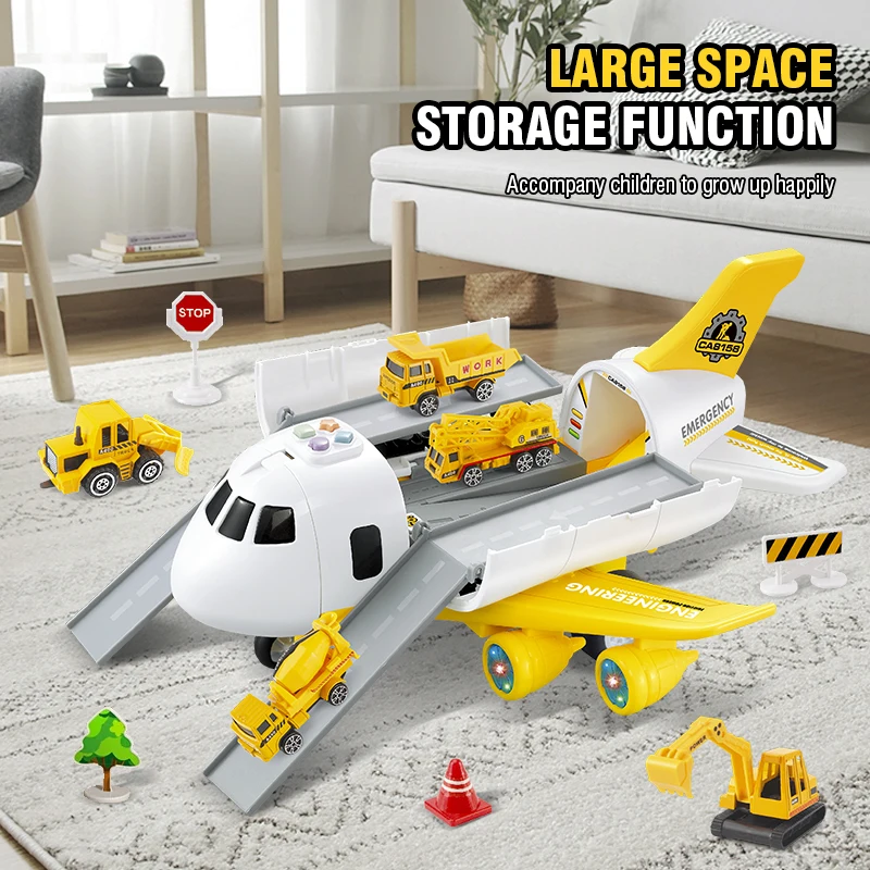 

Children's Airplane Car Model Toys Inertial Model Simulation Planes Large Size Aircraft Kids Airliner Toy Car Children's Gifts