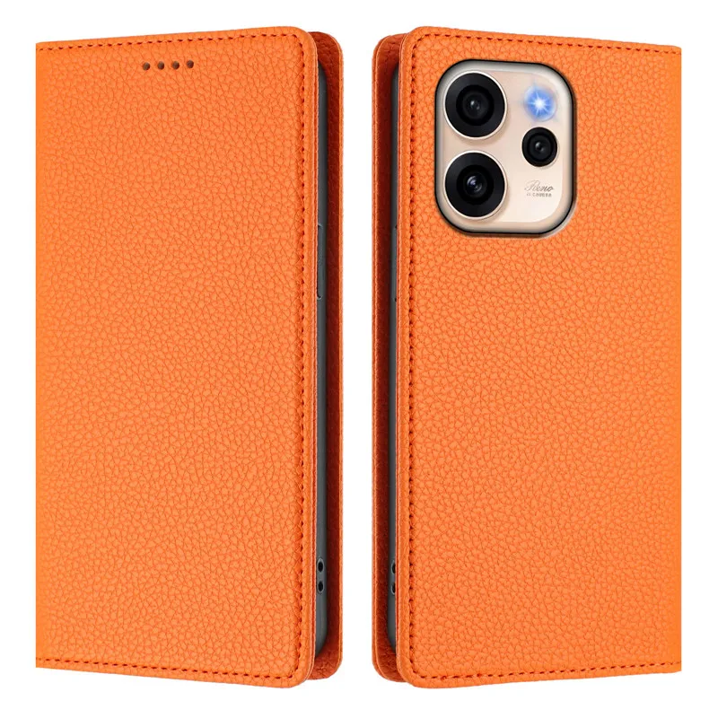 محفظة مغناطيسية كلاسيكية مضادة للسرقة لهاتف OPPO Reno15 F Reno 15 Pro Max Reno15F 5G Coque حافظة مغناطيسية بغطاء قلاب حقائب جلدية