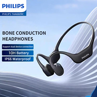Philips TAA6609C Bone Conduction Sports Earphone Waterproof Sweatproof Headphone Support Dual Device Switch for Running Cycling