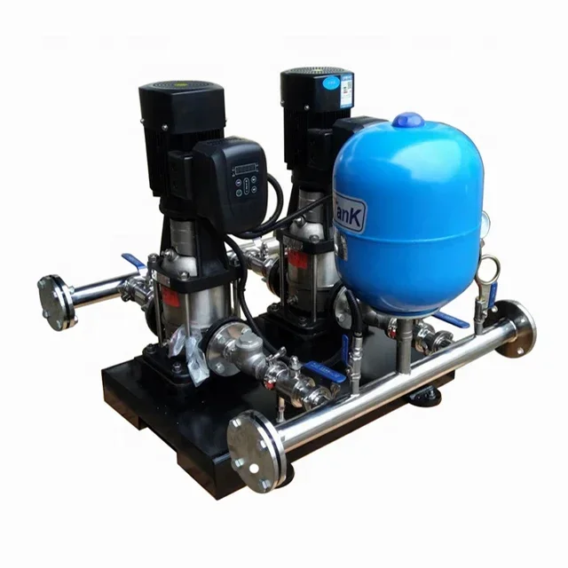 Home Use High Building  Constant Pressure Booster Pump Hot Selling Water Station   Electric Multistage