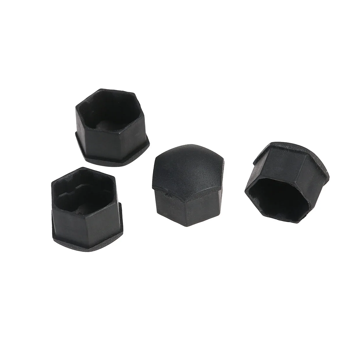 

20pcs 17Mm Wheel Nut Caps Car Bolt Cover Dust Plug Tyres Screws Protection Plastic Nut Cap Removal Tool Auto Parts Dustproof Cap