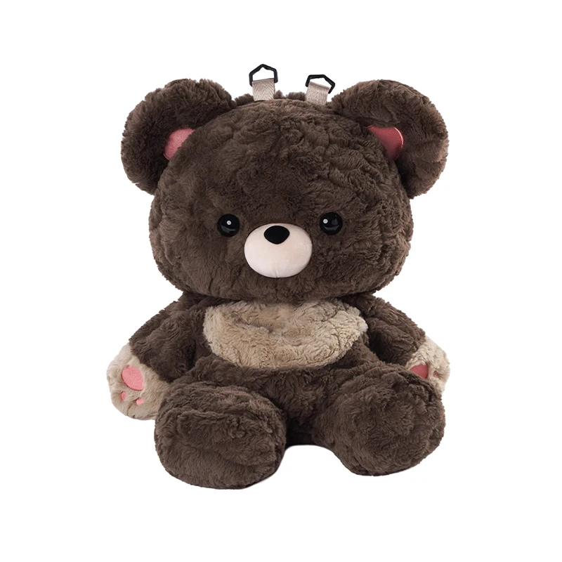 

День памяти Love Bear Plu Xoidea женская новая версия 2025 мягкая кукла-медведь сумка на плечо корейская повседневная повседневная сумка