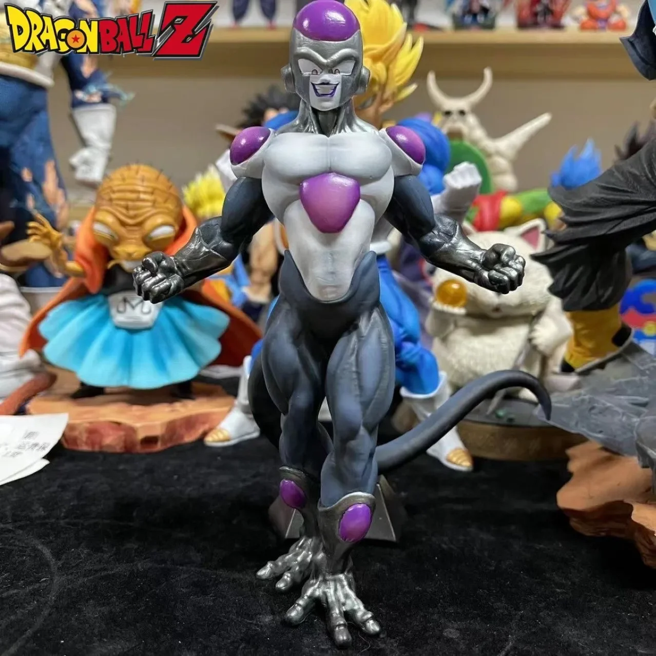 New Anime Dragon Ball Z Final Form Freezer Figure Black Gold Frieza Action Figures Collection Model Toys For Kids Birthday Gift