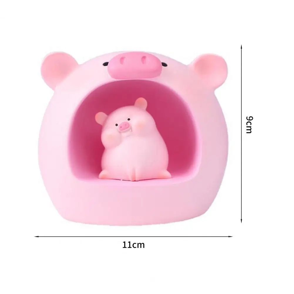 Cartoon Night Light  Useful Cartoon LED Lamp Birthday Christmas Gift  Long Lifespan Cartoon Pig Lamp