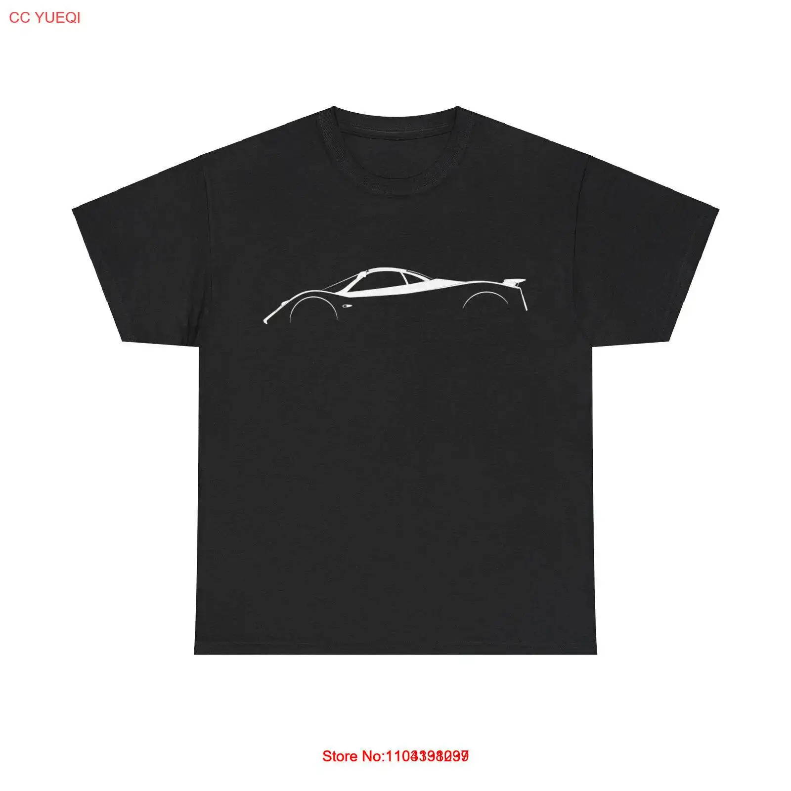 Pagani Zonda C12 Silhouette Car T-shirt