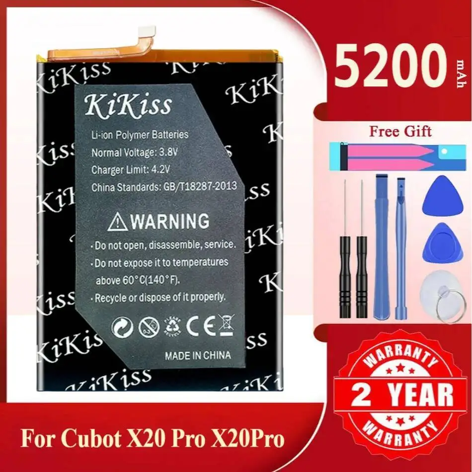 

5200Mah Kikiss Battery X20 PRO For Cubot Pro X20pro