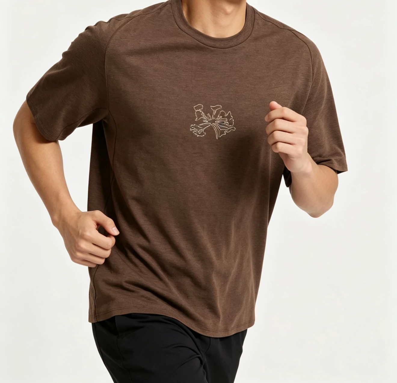 Outdoor Quick Dry Basic Series Function Breathable Lightweight Printed round Neck Short Sleeve T Shirt New Generation Portal