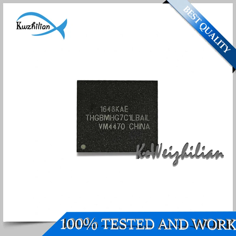 THGBMHG7C1LBAIL  THGBMHG7C2LBAIL  16GB  EMMC  Version 5.1  153FBGA  New original and Second hand Tested OK  Memory chips  IC