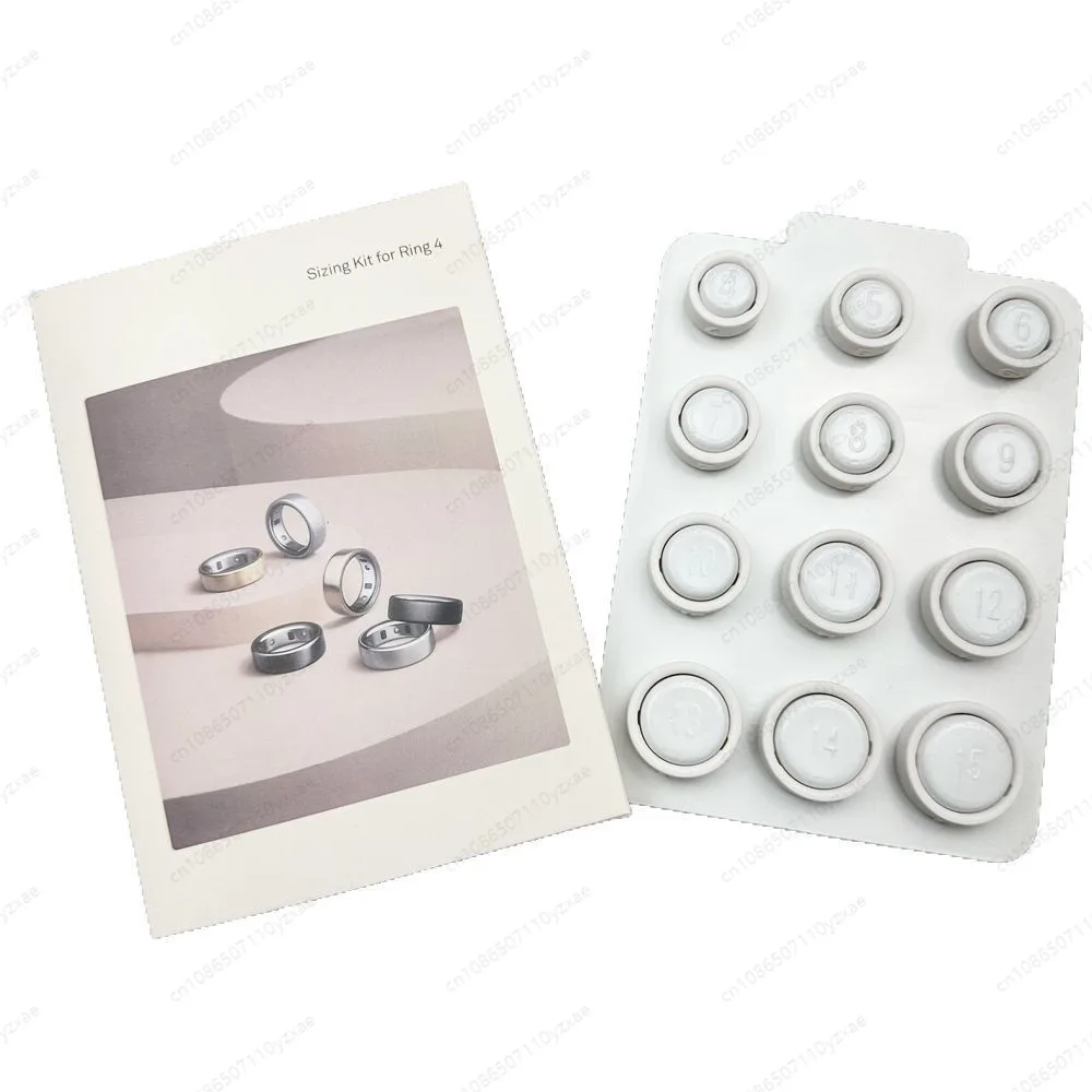 

Oura Ring 4 Sizing Kit Ring Size Kit Reference Measurement Finger Size Matcher Tool